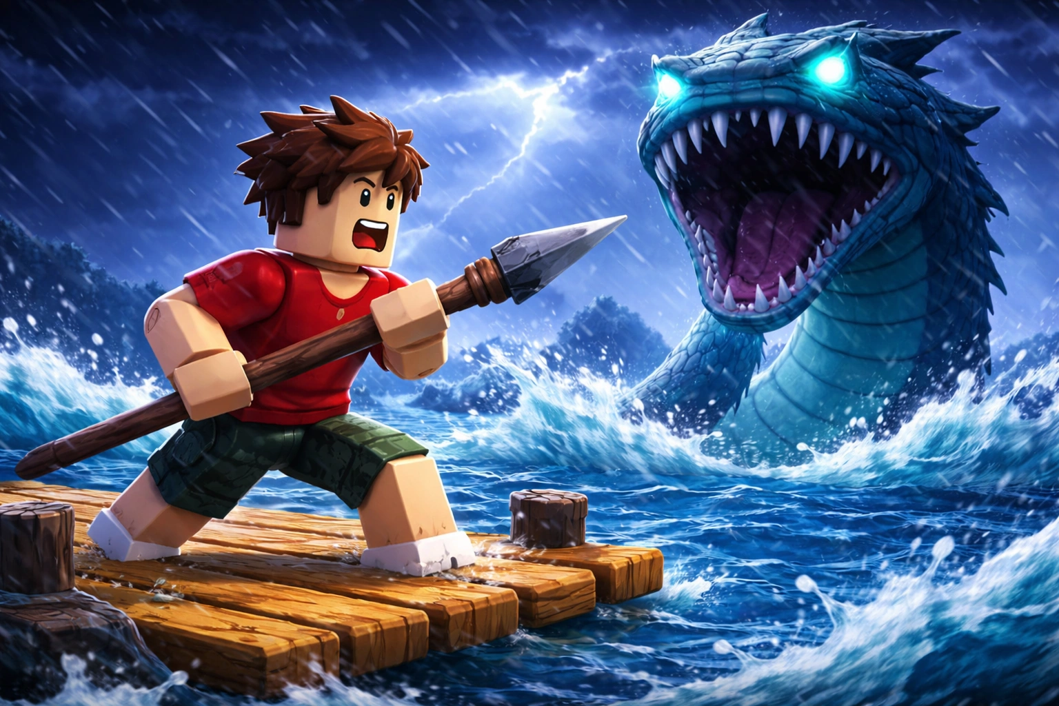 50 Days on a Raft Banner